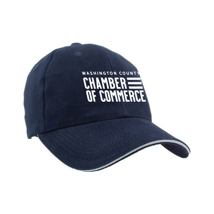 Heavyweight Twill Sandwich Golf Cap Embroidered with Your Logo