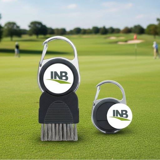 Custom Logo Golf Club Care Brush & Marker Duo - Tournamentshowroom.com