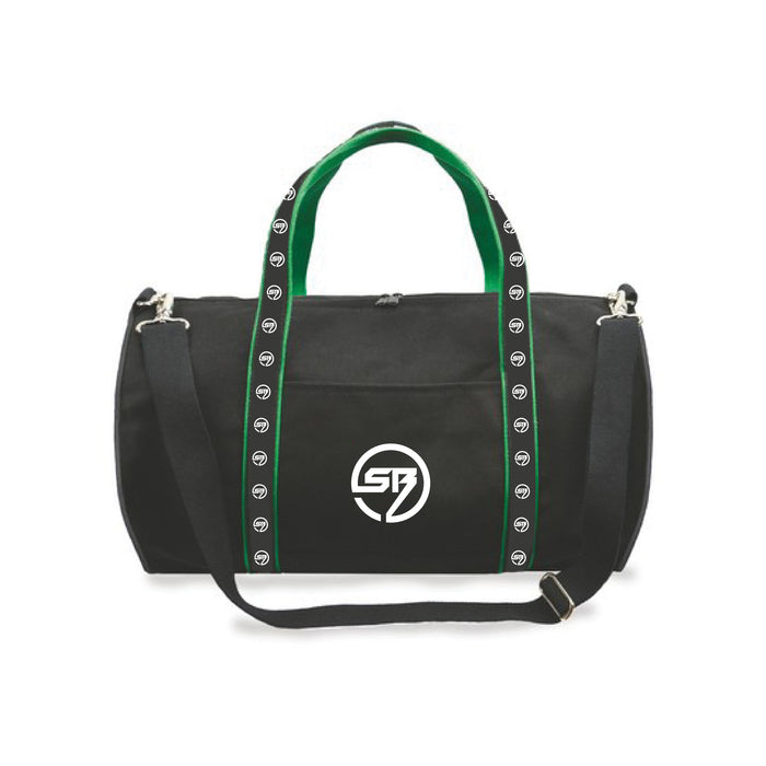 Golf Duffel Bag with Motif Ribbon