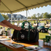 Custom Logo Golf Duffel Bag with Woven Ribbon Accent - Tournamentshowroom.com