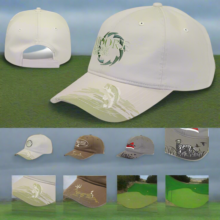 Custom Camouflage Series Outdoor Scenes Golf Cap Embroidered with Your Logo