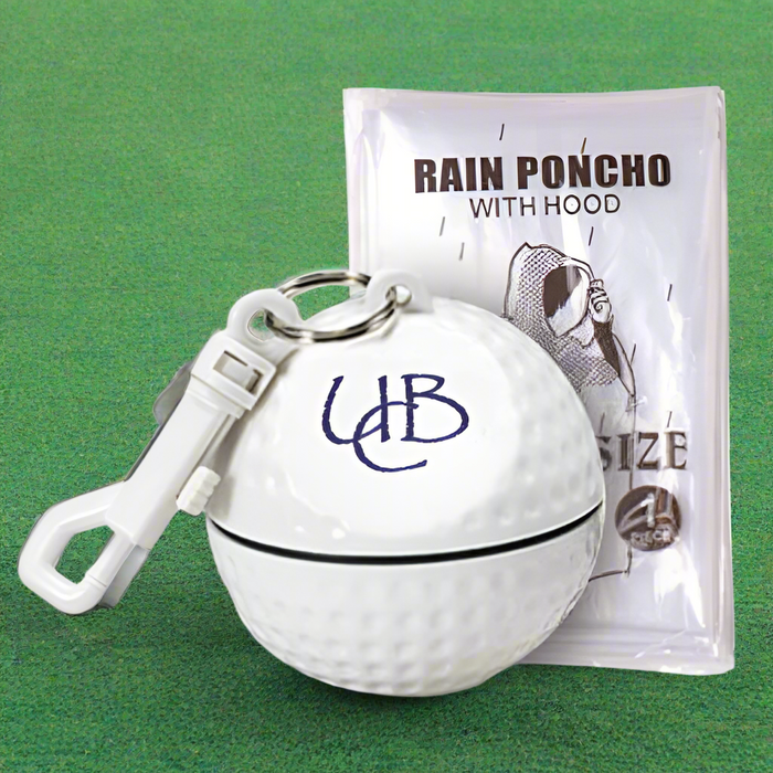 Sport Guard Waterproof Golf Poncho with Secure Clip