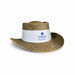 Custom Embroidered Straw Hat Gambler - Tournamentshowroom.com