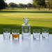 Custom Logo Executive Crystal Bar Set - Tournamentshowroom.com