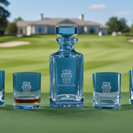 Executive Crystal Bar Set - Tournamentshowroom.com