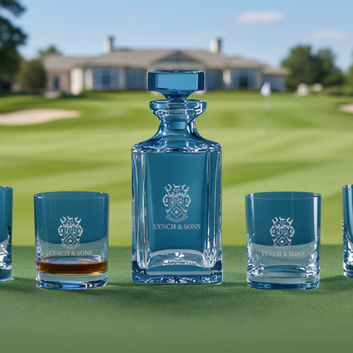 Executive Crystal Bar Set - Tournamentshowroom.com