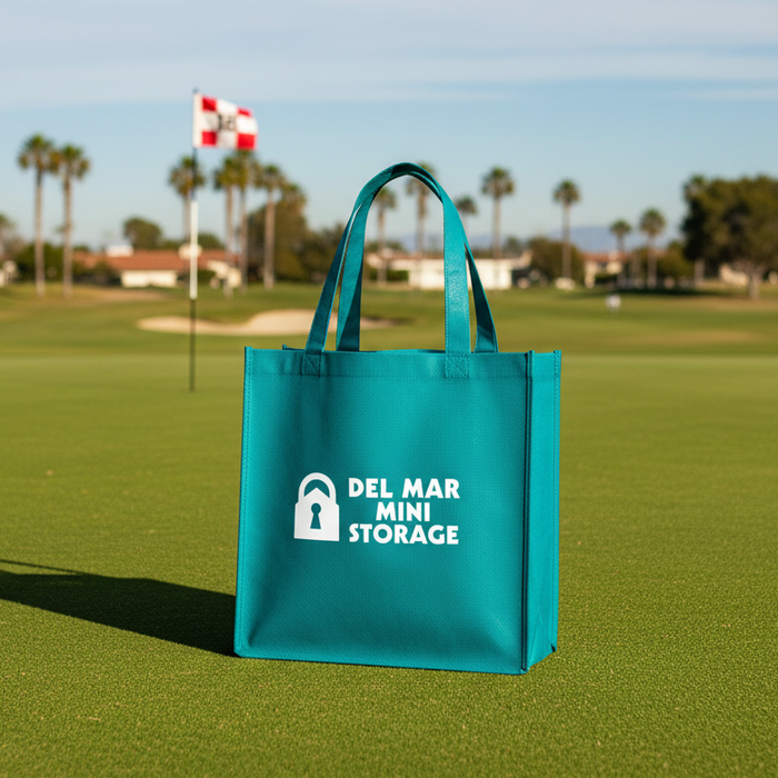Custom Logo Golf Festive Tote - Tournamentshowroom.com