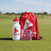Custom Logo Golf Gift Kit with Drawstring Bag & Bottle - Tournamentshowroom.com