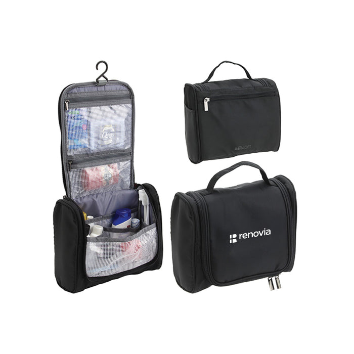 Jet Black AeroGroom Golf Travel Kit