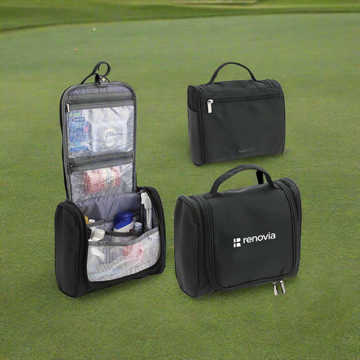 Jet Black AeroGroom Golf Travel Kit