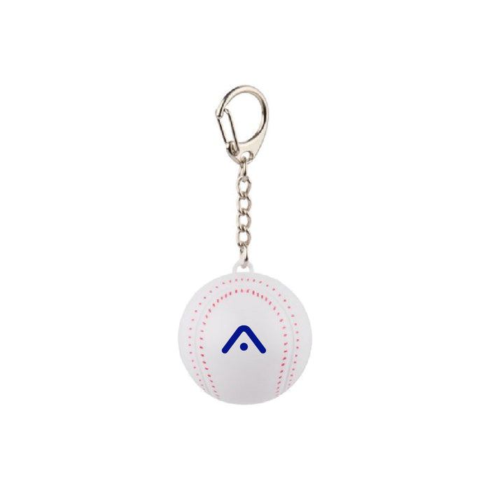 Custom Logo Baseball Keychain Lip Balm with SPF15 - Tournamentshowroom.com