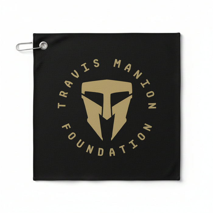 Custom Logo 12" x 12" Recycled 200g Microfiber Towel - Tournamentshowroom.com