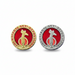 Custom Logo Dual-Sided Metal Golf Ball Marker Die-Struck - Tournamentshowroom.com