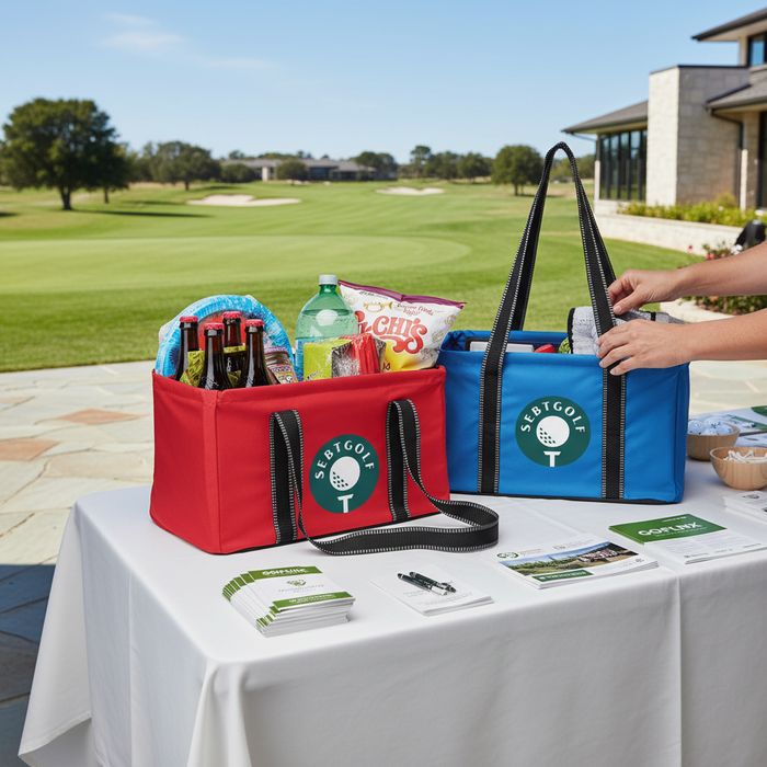 Custom Logo Junior Trek Tote - Tournamentshowroom.com
