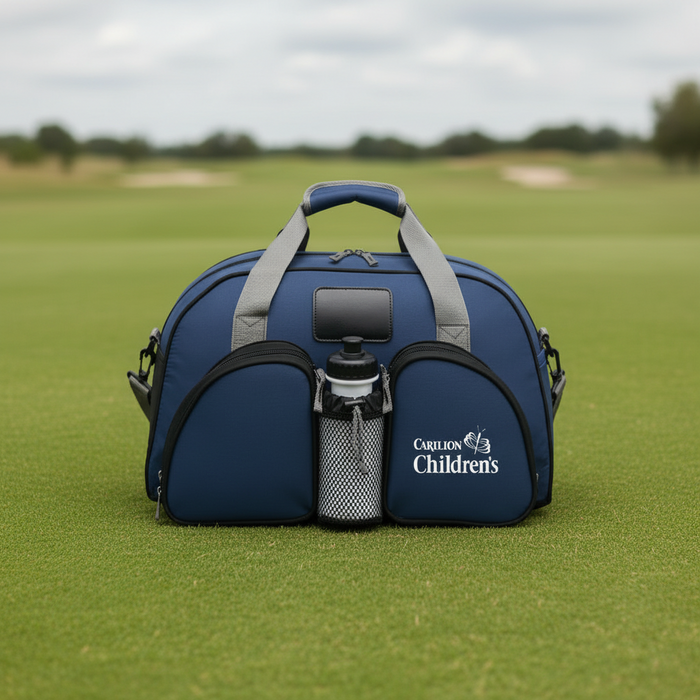 Custom Logo Golf Weekender Duffel Bag with Hard Bottom