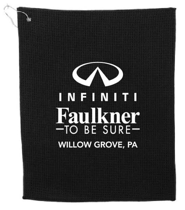 Custom Logo 15" x 18" Recycled 200g Microfiber Waffle Towel