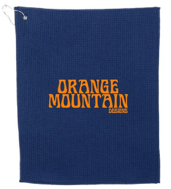 Custom Logo 15" x 18" Recycled 200g Microfiber Waffle Towel