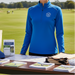 Custom Logo Embroidered Ladies Water-Repellent 1/4-Zip Pullover - Tournamentshowroom.com