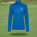 Custom Logo Embroidered Ladies Water-Repellent 1/4-Zip Pullover - Tournamentshowroom.com