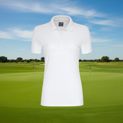 Custom Logo Embroidered Callaway Ladies Opti-Dri Chev Polo Shirt - Tournamentshowroom.com