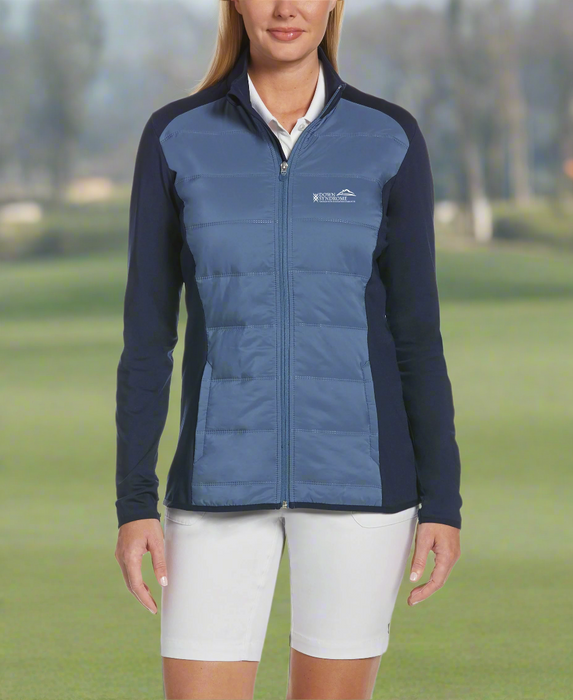 Custom Logo Embroidered Callaway Ladies' Ultrasonic Quilted Jacket