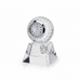 Custom Logo Executive Engraved Crystal Golf Ball Clock - Tournamentshowroom.com