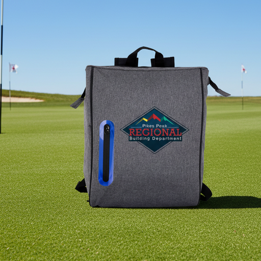 Custom Logo Curve Craft Insulated Cooler Backpack - Tournamentshowroom.com