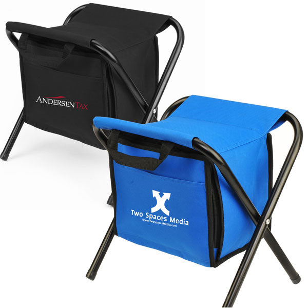 Custom Logo Golf Deluxe Insulated 12-Can Cooler Chair
