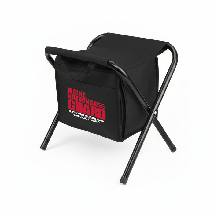 Custom Logo Golf Deluxe Insulated 12-Can Cooler Chair-Tournamentshowroom.com