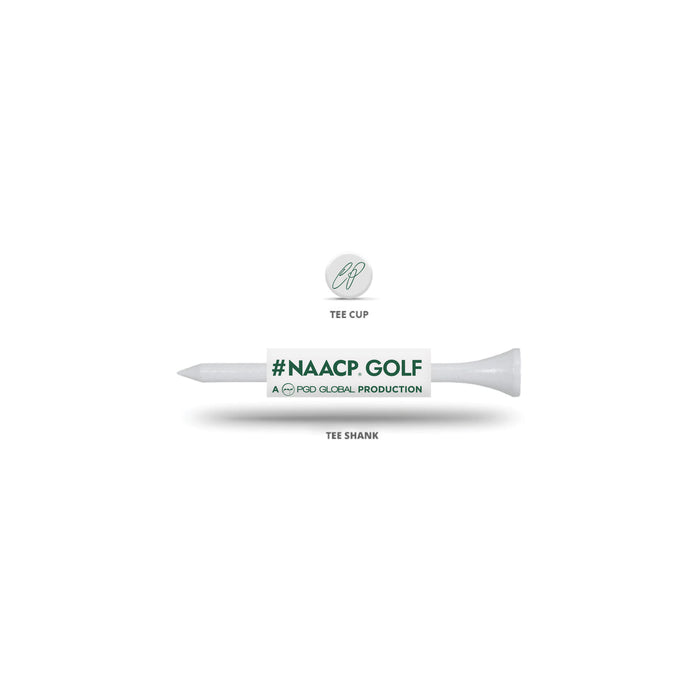 Custom Logo Cup & Shank Imprinted Golf Tees (2 3/4")