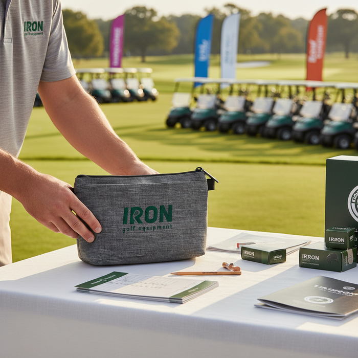 Custom Logo Golfer's Accessories Clip Caddy