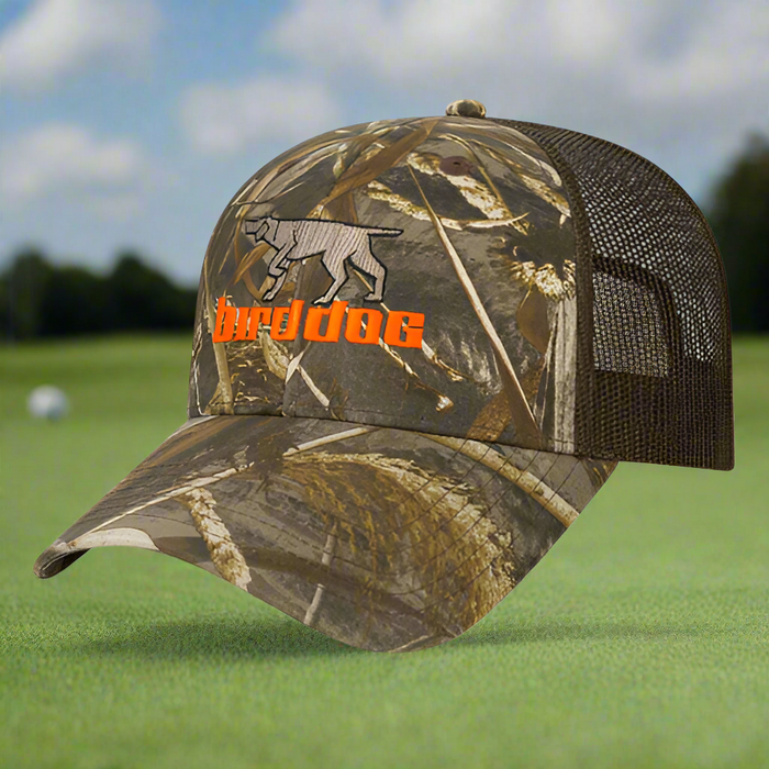 Custom Golf Camo Trucker Mesh Back Cap