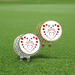 Custom Logo Round Magnetic Hat Clip with Ball Marker - Tournamentshowroom.com