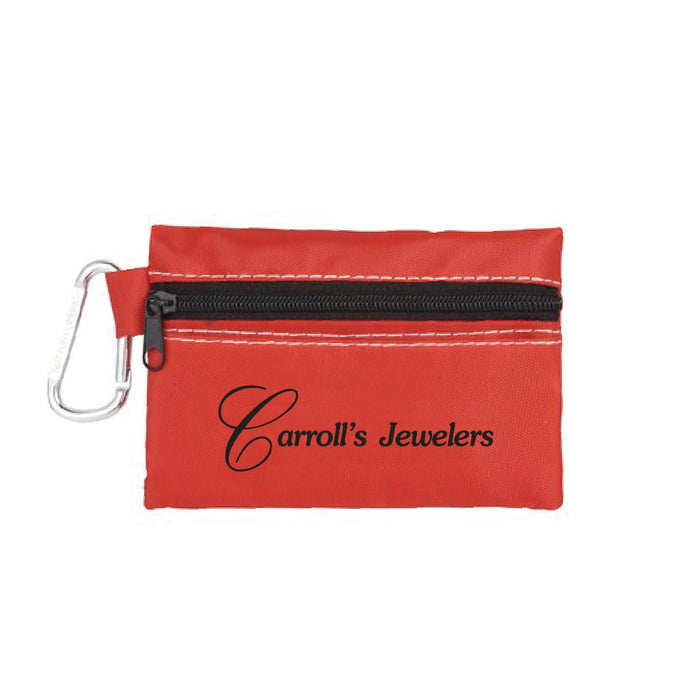 Custom Logo Zippered First Aid Pouch