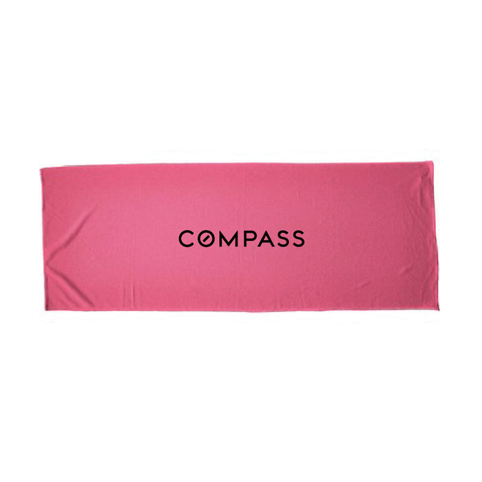 Custom Logo Alpha Performance Fitness Towel - Tournamentshowroom.com