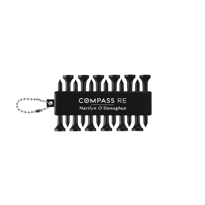 Custom Logo Golf Tee  Rabs Set Keychain