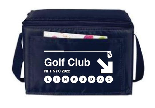 6-Pack Golf Insulated Cooler Bag