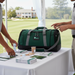 Custom Logo Golf Deluxe Travel Duffel Bag with Shoe Pocket - Tournamentshowroom.com