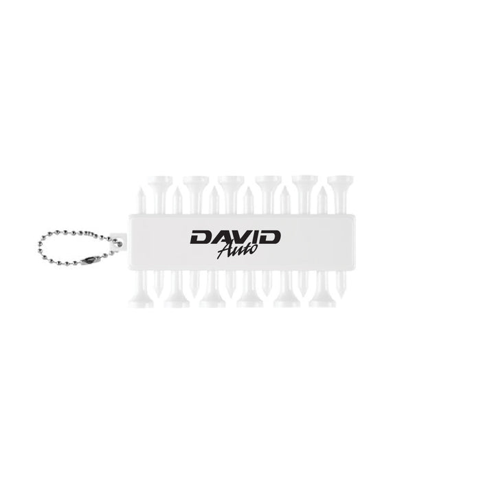 Custom Logo Golf Tee  Rabs Set Keychain
