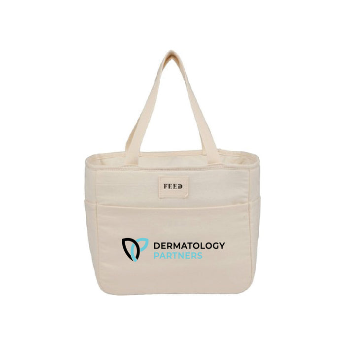 Custom Logo FEED Eco Cotton Lunch Cooler – 9 Can - Tournamentshowroom.com
