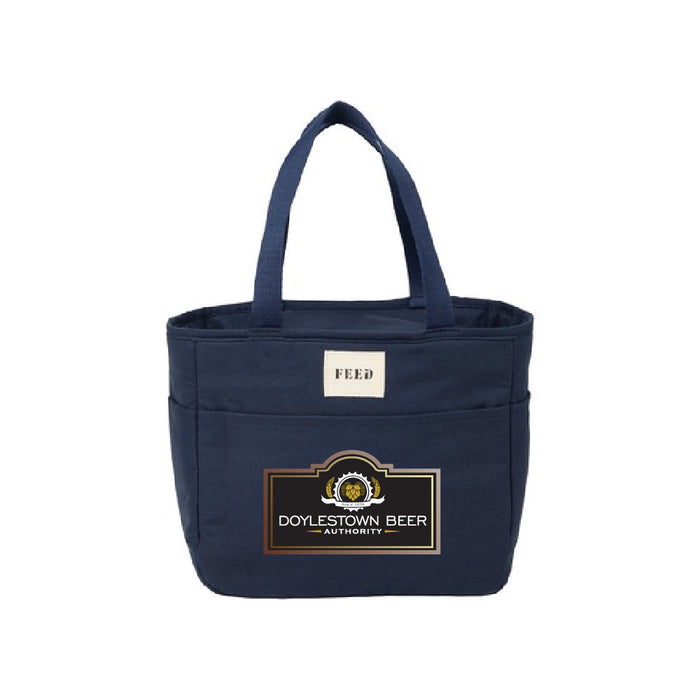 Custom Logo FEED Eco Cotton Lunch Cooler – 9 Can - Tournamentshowroom.com