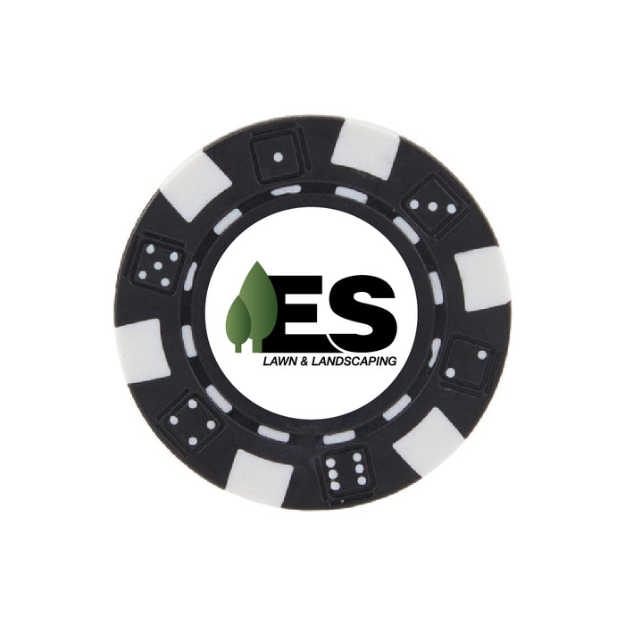 Custom Logo Poker Chip Design Golf Ball Marker