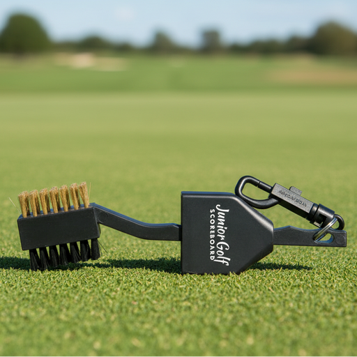 Custom Logo Dual Golf Cleaning Brush - Tournamentshowroom.com