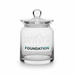 Custom Etched Logo Golf Award Crystal Biscuit Jar-Tournamentshowroom.com