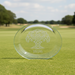Custom Logo Golf Recognition Crystal Coaster Awards - Tournamentshowroom.com