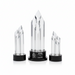 Custom Logo Etched Optic Crystal Pinnacle Award - Tournamentshowroom.com