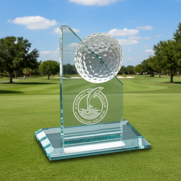 Custom Logo  Small Golf Tower Award