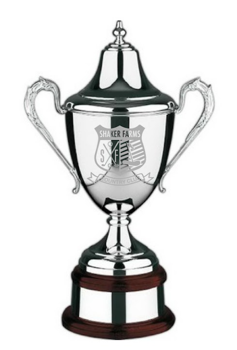 Custom Logo Swatkins Plain Riviera Cup Award w/ Knobbed Lid