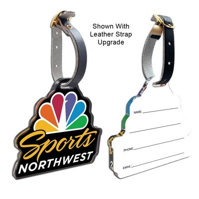 Golf Custom 1/4" Acrylic Write-On Luggage Bag Tags