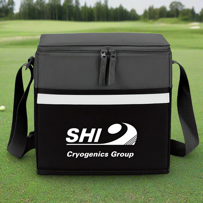 Custom Logo Two-Tone Accent 12-Pack Cooler